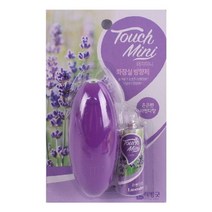 터치미니 화장실 방향제 기계(라벤다향)13ml, 9개