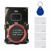Proxmark3 간편한 RFID 복사기 NFC 감지기 복제기 리더 라이터 3.0 512K 메모리 2 USB IC ID 125 kHz 13.56, 한개옵션0