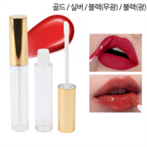 깨비몰 깨비몰 립글로즈/투명용기/공용기/공병/립글로즈용기 (8120327), 블랙(유광)