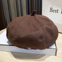 갈색 빵모자 빅사이즈 화가모자 뉴스보이캡 헌팅캡 팔각모