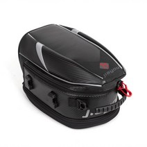 라이딩 18-24L 오토바이 시트 가방 방수 다기능 내구성 좋은 백 테일 백 뒷좌석 팩 헬멧 가방 백팩, 04 20-35L Silver Bag