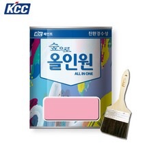 KCC 올인원 수성 다용도 친환경페인트 철재 목재 벽지 반광 3.78L, PV05