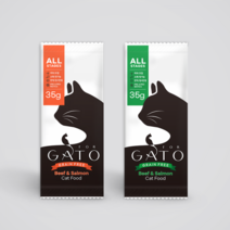 포가토 그레인프리 사료 샘플 2종 35g x 4ea (비프&살몬 x2 치킨&살몬 x2) 총 140g (1개)