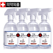 오너클랜 이숲 뿌리는 손세정제 500ml 4개 미국 수출기념, 단일, 본품