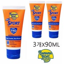 5개 3개 바나나보트 SPF 110 PA+++ 90ml 방수 린 로션 선크림