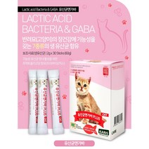 유산균앤가바 플러스 - 고양이용 유산균 2g x 30포 / 프락토올리고당(프리바이오틱스) 함유