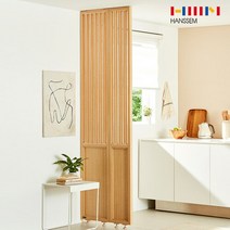 [한샘몰PICK] 원목 가벽 인테리어 가림막 파티션 285mm, 화이트