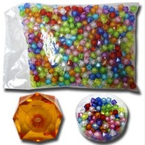 벌크 투명 이중 오재미 12mm 집에서할수있는놀이