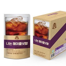편의점 아이스 파우치 음료 커피 에이드, 04 나는 헤이즐넛향, 50개, 230ml