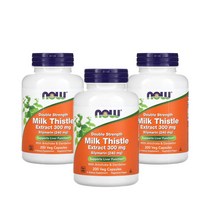 나우푸드 실리마린 밀크 시슬 추출물 300mg 베지 캡슐, 200정, 3개