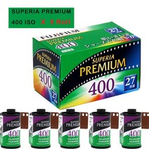 폴라로이드 로모카메라 즉석 레트로 캠코더 5 롤 후지 필름 슈퍼 아 프리미엄 X-TRA 400 컬러 35mm 27 노출/롤 135 포맷 카메라-만료일 2024, [01] SET A