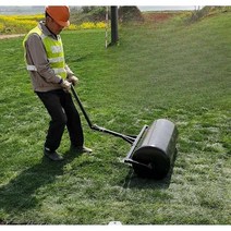 평탄화 롤러 수동 테니스장 롤러 잔디 마당 관리 래밍, 33cm 길이는 78cm로 약 90kg채움