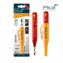 피카 BIG-INK 딥홀마커 170 레드 블루 블랙 화이트, 화이트 170／52 SB