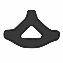 컴퓨터VR 스팀 VR 게임 oculus quest 2 용 미끄럼 방지 헤드 vr 스트랩, 검은색