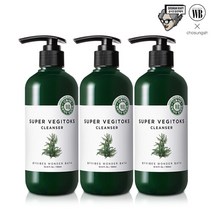 조성아 원더바스 슈퍼 베지톡스 클렌저 향균 300ml 3개, 단일속성