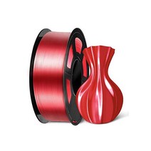 3D프린터 필라멘트 PLA 실크 1kg 1.75mm SUNLU 국내정품, silk Red