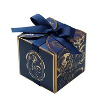 파베초콜릿포장 화과자케이스 쿠키박스 초콜릿포장, 100개, 7x7x7cm, 해군