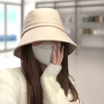 벙거지 남녀공용 심플 무지 벙거지 모자