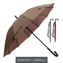 송월 [송월우산] 스누피 장 블랙포인트곡자 60, 회색, 회색