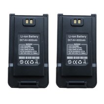 Baofeng UV-9R 플러스 배터리 워키 토키 USB 케이블 충전기 두꺼운 이온 UV9RPlus 양방향 라디오 209955, 2pcs Thick battery