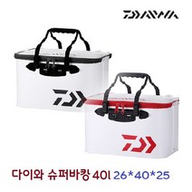 다이와 슈퍼바캉 FH40(KSA) 레드/블랙, 화이트+블랙