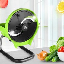 슬라이서 마늘 파 레몬 전동 감자 업소용, 그린 수동 모델