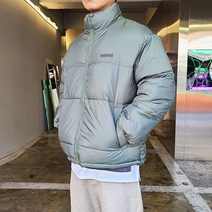 일이오 남녀공용 웰론 오버 숏 패딩
