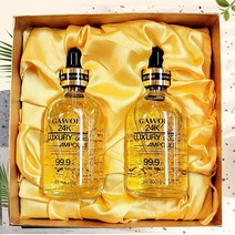 가월 24k 순금99.9% 럭셔리 미백 주름개선 골드앰플 100ml x 2개