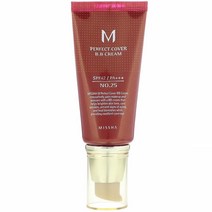 MISSHA M 퍼펙트 커버 B.B 크림 SPF 42 PA NO. 25, 한 사이즈, 단색