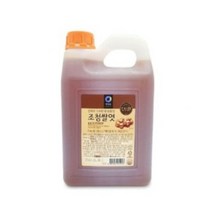 청정원 통 조청쌀엿3kg/ 대용량 물엿/ 고추장담그기, 통 조청쌀엿3kg