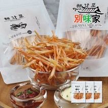 [별미가] 서민갑부 자연산 포항 홍게 수제해각포 50g x 3팩세트, 포항 홍게해각포 50gX3팩, 포항 홍게해각포 50gX3팩