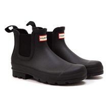 사냥꾼 남성 레인 부츠 장화 오리지널 첼시 MFS9116RMA BLACK US927.0cm