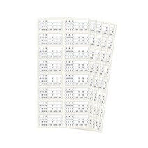 굿패키징 소비기한 유통기한 스티커 유포지 (방수) 리무버블 (리무벌) 라벨지 160매 60mm x 30mm (식자재 식품 관리)