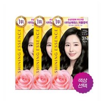 미쟝센 샤이닝 새치 국민 염색약 5색상 고르기, 6N갈색, 3개