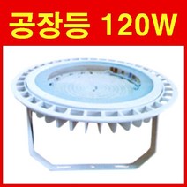 LED 공장등 150W 120W 100W 80W 200W 방수 브라켓 벽부등 천장고리형 할로겐 400W대체 원형투광등 냉동창고 물류센터 체육관 공장전구, 120W 브라켓 갓 포함