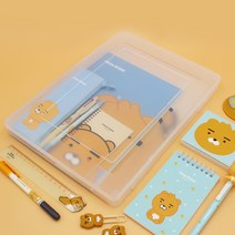 카카오프렌즈 알찬구성 한대박 문구세트 C세트 선물세트 학용품세트/문구세트, 라이언_$QTV