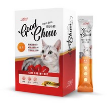 굿츄 갓성비 고양이 대용량츄르 30p 6종맛, 참치맛, 450g, 1박스