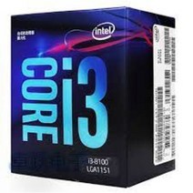 인텔 8세대 코어 시리즈 커피레이크 미사용 중고 쿨러 미포함 CPU, i3-8100