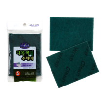 크린랲 다목적 수세미 소, 13개, 1매입