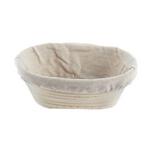 빵틀 반느통 베이킹틀 바네통 타원형 반죽 바스켓 브로폼 빵 발효 등나무 바구니 대량 교정, 21cm