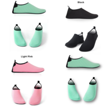 워터슈즈 수영신발 물놀이 서핑 워터파크 실내수영장 신발(커플 블랙 민트 핑크)아쿠아슈즈