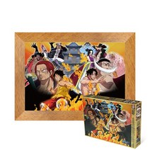 퍼즐피플 원피스 직소퍼즐 500피스, 형제의 멘토 500P 액자포함(우드골드), 500p