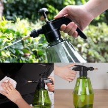 세차압축분무기 고압세차기 물뿌리개 1.5L, 그린