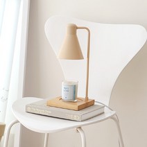 데이리브 세레스홈 DEAR 디어 캔들워머 무드등[오크원목], 우드타입(할로겐포함):그레이