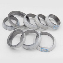 1pcs 35mm-75mm 직경 자동차 머플러 배기 파이프 흑연 가스켓 씰 링 배기 테일 파이프 플랜지 도넛 가스켓 머플러 씰 링, 1개 65x83x16mm