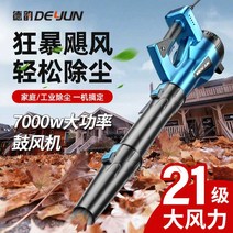니아이몰 낙엽 에어건 블로워 대포 충전 먼지 제거, 7000W + 3미터 와이어