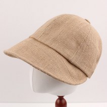 린넨벨크리딩 자외선차단모자 여성여름모자 버킷햇 캡 벙거지모자 (3컬러)