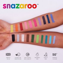 영국 스나자루 페이스 페인팅 물감-클래식, 03 Bright Yellow