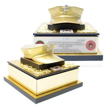 해병대 팔각모 기념 감사패 상패 전역진급선물, 부식판없음