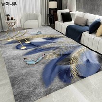 2023 거실 카펫 티테이블 러그 가벼운 방매트 매트리스 두꺼운 모던 심플 침대 옆 러그 침실